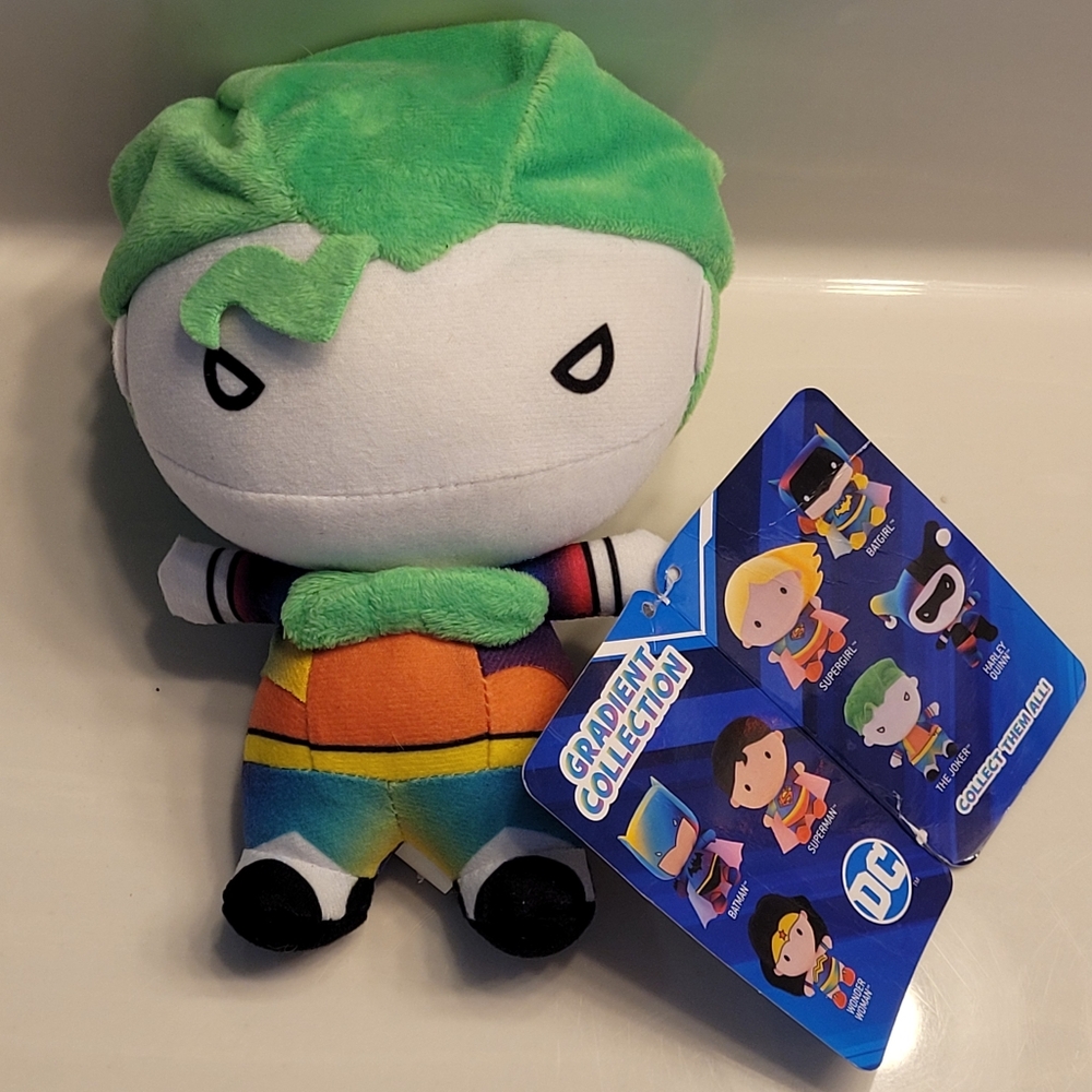 The Joker DC Comics Justice League x WB Chibi Gradient Plush 2022 Toy Factory